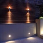 Wall lights for garden deck | Exterior lighting, Garden wall .