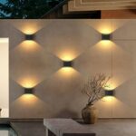Modern Minimalist Waterproof LED Wall Light for Outdoor Villa .