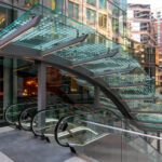 Custom Architectural Glass Canopy in the Ballston Quart