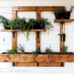 DIY Vertical Herb Garden Planter- Making Joy and Pretty Thin