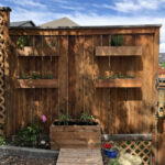 DIY Fence Mounted Herb Planters: How to Create a Vertical Garden .