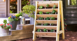 How to Build a Vertical Herb (or Lettuce!) Planter – Bonnie Plan