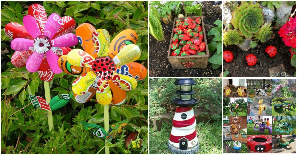 Creative DIY Ideas for Decorating Your Garden with Homemade Crafts