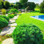 Landscaping design plans - Drawings, Layout planning and Ideas .