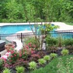 Pool Fencing - Photos & Ideas | Backyard pool landscaping .