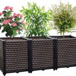 Amazon.com : Large Planters for Outdoor Plants - Deepened 20" H .