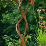 Kismet | Modern Outdoor Sculpture/Terra Sculpture | Metal garden .