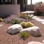 minimalist landscape ideas for small front yards without grass .