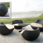 Chic Modern Outdoor Patio set Egg shape VG-654 | Outdoor Furniture .