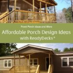 Affordable Porch Design Ideas for Mobile Homes | Porch design .