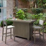 Portside Outdoor Grand Bar w/ Concrete Top | West E