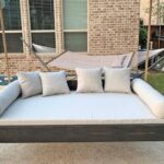 Sunbrella Fabric Daybed Cushion Queen Bed Size Cushion Only porch .