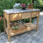Outdoor buffet | Outdoor buffet tables, Outdoor serving table .
