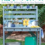 DIY Potting Bench & Outdoor Buffet Table : Atta Girl Sa