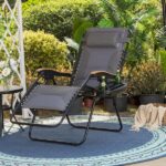 PHI VILLA Massage Funtion Full Padded Lounge Chair Foldable Zero .