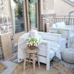 Late Summer Cottage Porch Decor — Thrifty and Ch