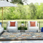 Shop 8x10 Water Resistant, Large Indoor Outdoor Rugs for Patios .