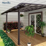 Customized Garden Metal Polycarbonate Patio Canopy Awning for .