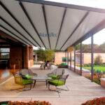 Modern Patio Roof Ideas - Aluminum Pergola-AlunoT