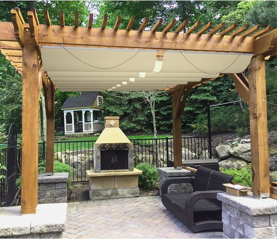 Enhance Your Outdoor Space with Stylish Pergola Covers