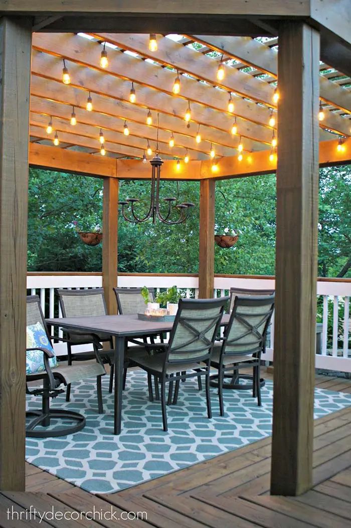 Illuminate Your Outdoor Space with Beautiful Pergola Lighting