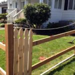 Cedar Picket Fence for a Charming Gard