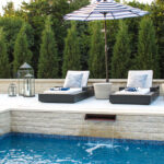 Outdoor Patio Decorating Ideas + the Pool Reveal | Curls and Cashme