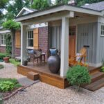 Flat Roof Porch Design | Porch design, Front porch design, House .