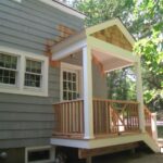 Side Porch Addition for Charming Home Entran