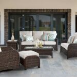 St Croix All Weather Resin Wicker Furniture Sets, Tobacco - Wicker .