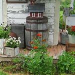 Rustic Decoration on Porch | Rustic garden dec