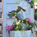 tipsy pot planter | Rustic garden decor, Vintage garden decor .