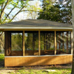 Screened Gazebo | I just finished getting the screen up on t… | Flic