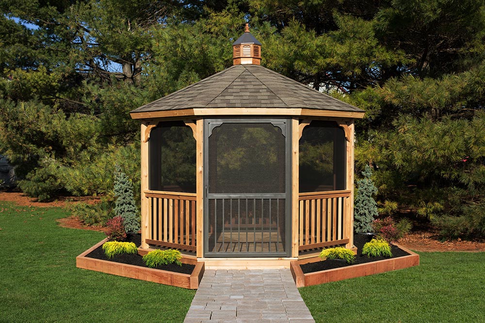 Enhance Your Outdoor Space with a Beautiful Screened Gazebo