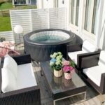 22 Garden Furniture Ideas For a Trendy Outdoor Area | Hot tub .