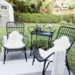 How to Create Two Outdoor Seating Areas in a Small Space - So Much .