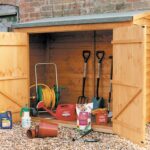 Bosmere Wall-Store X Wood Storage Shed A056 The Home Depot, 42% O
