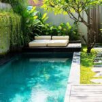 Outdoor | Pool landscaping, Small backyard pools, Small pool desi