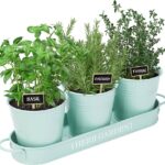 Amazon.com: PERFNIQUE Indoor Herb Garden, Herb Garden Planter for .
