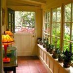 Sunny Conservatory with Potted Plan