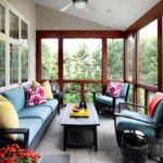 House of Turquoise | Sunroom designs, House with porch, House desi