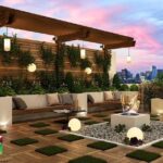 20 Modern Terrace Garden Design Ideas for Home 2024 | Roof garden .