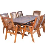 MK Rectangular Manus Kwila Outdoor Timber Table - Outdoor .