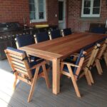 10 and 12 Seater Outdoor Jarrah Settings - Lifestyle Jarr