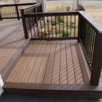 Deck design ideas trex cedar hardwood Alaskan0164 | Trex deck .