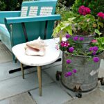 Backyard Decorating Ideas - furniture, planters, art & mo