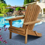 Adirondack Chair Outdoor Patio Chairs Folding Wooden Accent .