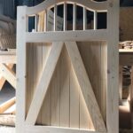 Wooden Gate New Garden Gates Timber Gate Handmade Bespoke Sizes .